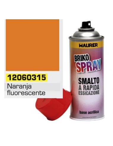 Spray Pintura Naranja Fluorescente 400 ml. - Imagen 1