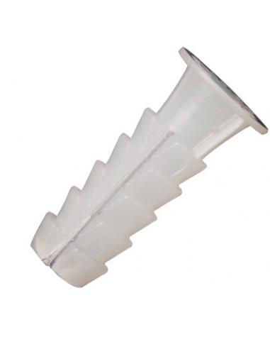 Taco Wolfpack Plástico Blanco    7 mm. (25 unidades) - Imagen 1