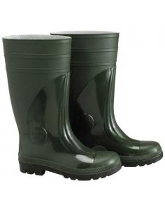 Botas Goma Altas Verdes Seguridad Nº 45 (Par) - Imagen 1