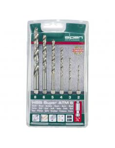 Estuche Brocas Alpen Hexagonal Hss    6 Piezas - Imagen 1
