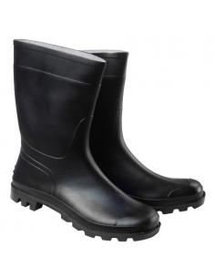 Botas Goma Bajas Negras Nº 43 (Par) - Imagen 1