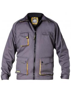 Chaqueta de Trabajo Gris/Amarillo Talla 48/50 M - Imagen 1