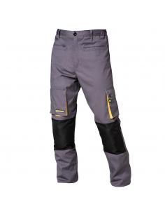 Pantalon de Trabajo Gris/Amarillo Largo Talla 54/56 XXL - Imagen 1