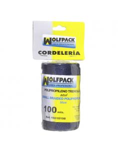 Cuerda Trencilla Polipropileno Azul (Bobina 100 Metros) - Imagen 1