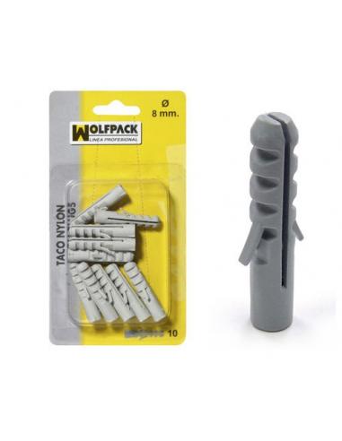 Taco Nylon          6 mm.  (25 Piezas) - Imagen 1