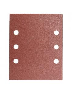 Lija Recambio Con Velcro 114x140 mm. Con Agujeros Grano  40 (10 Piezas) - Imagen 1