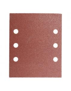 Lija Recambio Con Velcro 114x140 mm. Con Agujeros Grano  120 (10 Piezas) - Imagen 1