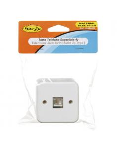 Toma Telefono Oryx Superficie 4v - Imagen 1