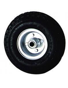 Rueda Carretilla Sacos Neumática llanta galvanizada  20 mm. - Imagen 1