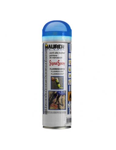 Spray Pintura Trazador Azul Fluorescente 500 ml. - Imagen 1