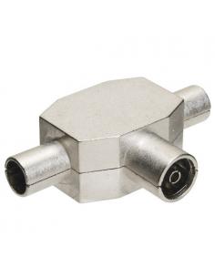 Distribuidor TV Blindado Metal 1 Hembra + 2 Machos - Imagen 1