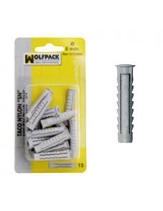 Taco Nylon  SN      6 mm. (30 Piezas) - Imagen 1