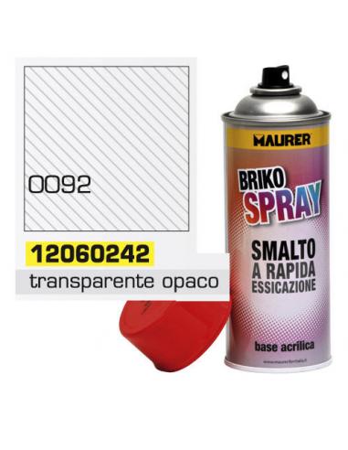 Spray Pintura Transparente Opaco Mate 400 ml. - Imagen 1