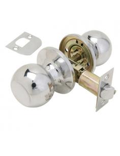 Pomo Puerta Wolfpack Sencillo Cromado Para Pasillo - Imagen 1