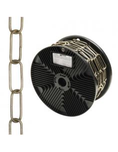 Cadena Decorativa Lisa Cuero 3,4x43 mm. Rollo 20 metros - Imagen 1