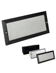Plafón Empotrar Rectangular Negro - Imagen 1
