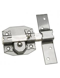 Cerrojo b-5 llave y pulsador pasador de 143mm cilindro redondo de 50mm - Imagen 1