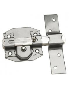 Cerrojo b-7 llave y pulsador pasador de 143mm cilindro de pera de 50mm - Imagen 1