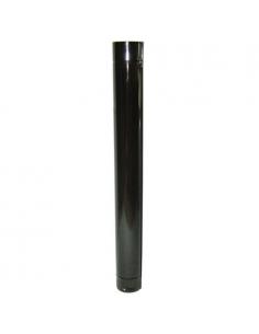 Wolfpack Tubo de Estufa Acero Vitrificado Negro Ø 110 mm. Ideal Estufas de Leña, Chimenea, Alta resistencia, Color Negro - Image