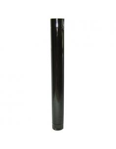 Wolfpack Tubo de Estufa Acero Vitrificado Negro Ø 120 mm. Ideal Estufas de Leña, Chimenea, Alta resistencia, Color Negro - Image