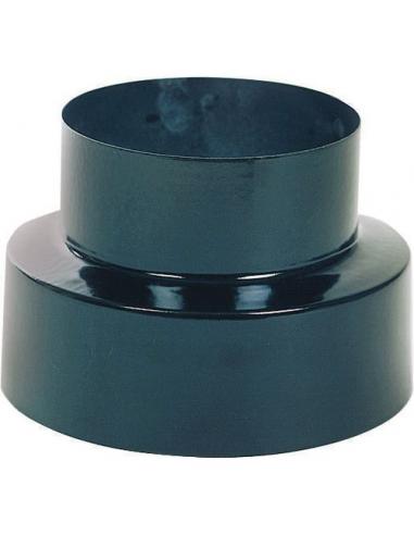 Reducción Estufa Vitrificado Color Negro de 120 a 110 mm. - Imagen 1