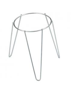 Soporte Maceta Pie Zincado 18 cms - Imagen 1