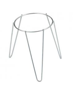 Soporte Maceta Pie Zincado 22 cms - Imagen 1