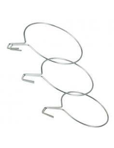 Soporte Maceta Balcon Zincado 22 cms - Imagen 1
