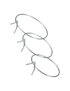 Soporte Maceta Pared Zincado 14 cms - Imagen 1