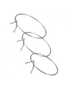 Soporte Maceta Pared Zincado 16 cms - Imagen 1