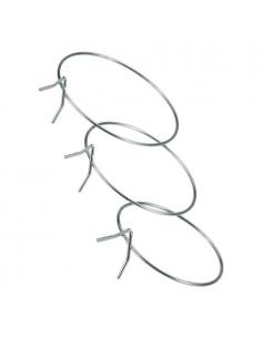 Soporte Maceta Pared Zincado 18 cms - Imagen 1
