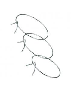 Soporte Maceta Pared Zincado 20 cms - Imagen 1