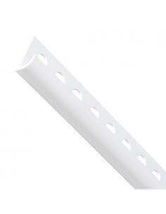 Guardacantos PVC Blanco  Barra 2,6 Metros Canto Redondo - Imagen 1