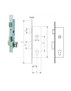 Cerradura Tesa 2206-hz/15 - Imagen 1