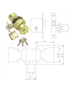 Pomo Tesa    3520-lm/50 - Imagen 1