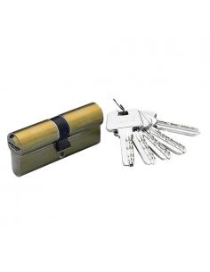 Cilindro Azbe Seguridad Hs-6 35x45/r15,0 Latonado - Imagen 1