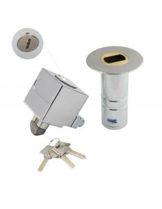 Candado Empotrar Llave Plana C-2 Macho - Imagen 1
