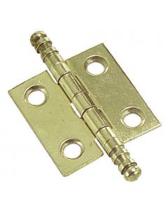 Bisagra Latonada 207 25x25 mm. - Imagen 1