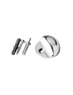 Tope Puerta Wolfpack Atornillar Acero Inoxidable Plata mate - Imagen 1