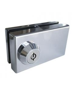 Cerradura Cbm 2001 Puerta Cristal Llave Tubular - Imagen 1