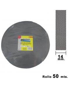 Cinta Persiana Wolfpack Gris 14 mm. Rollo 50 metros - Imagen 1