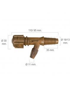 Grifo Barril Plástico Número 0 Para 50 Litros - Imagen 1