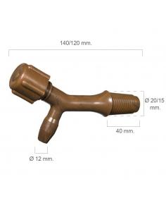 Grifo Barril Plástico Número 1 Para 100 Litros - Imagen 1