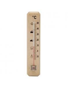 Termometro Pared / Jardin Madera 20 cm. - Imagen 1