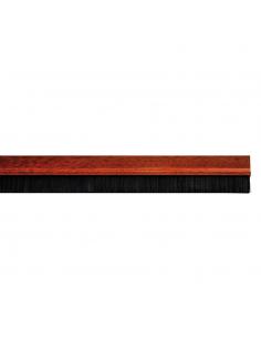 Burlete Puerta Pvc Sapelli Con Cepillo 1 Metro - Imagen 1