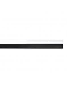 Burlete Puerta Aluminio  Blanco Con Goma 1 Metro - Imagen 1