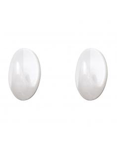 Colgador Oryx  Blanco Grande (Blister  2 Unidades) Adhesivo - Imagen 1