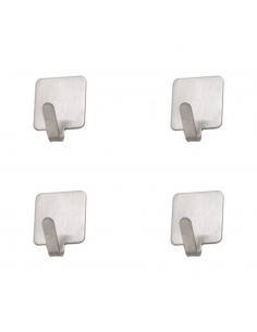 Colgador Oryx Inoxidable Pequeño (Blister 4 Unidades) Adhesivo - Imagen 1