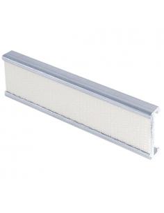 Perfil Estor Velcro P-909  3,0mt Plata - Imagen 1