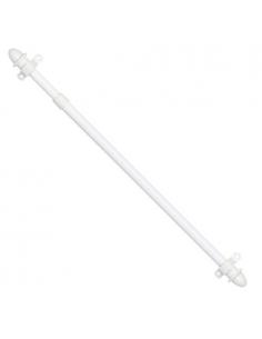 Portavisillos Extensible Redondo 12/ 72-123 Blanco - Imagen 1